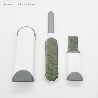 Wholesale Factory Price Clear Away Portable Dust Reusable Double-Sided Pet Hair Removal Brush