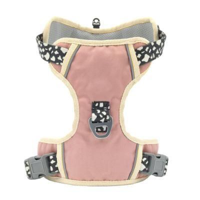 High Quality Pet Products OEM No Pull Soft Nylon Pets Vest Extra Padded Dog Harness