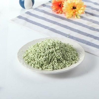 China 2022 Hot Selling Factory Wholesale Price Customized Small Granule Plant Cat Sand Broken Tofu Cat Litter for Cat Cleaning
