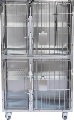 High Quality Cage Veterinary Stainless Steel Pet Cat Cage Dog Cages for Vet