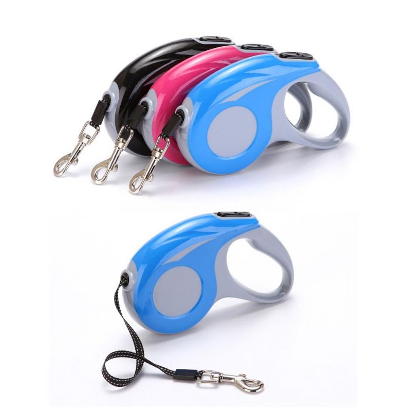 Amazon Top Seller Manufacturers 3 Meters Dog Pet Lead Leash, Adjustable Durable Auto Retractable Puppy Rope Leash for Walking
