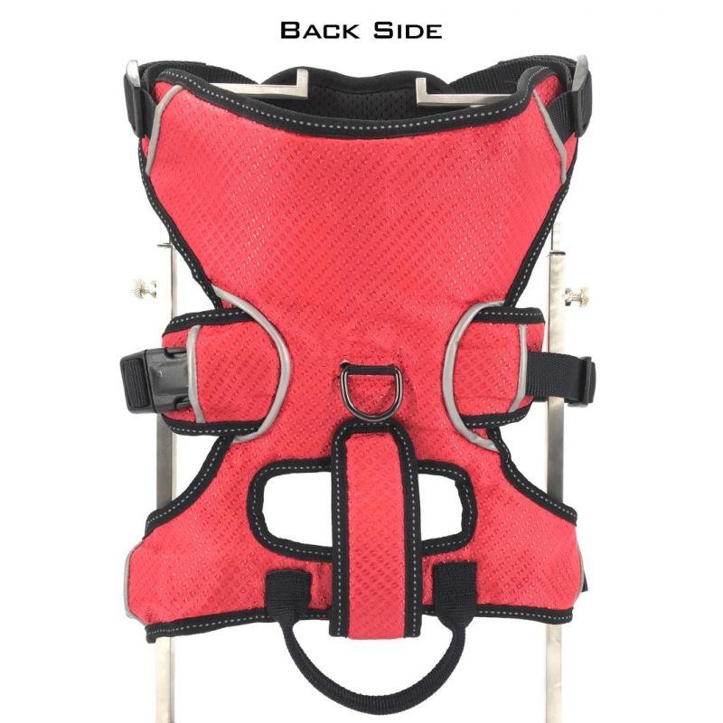 Reflective Adjustable Dog Harness Multi-Use Hiking Service Driving Pet Dog Product Dog Harness