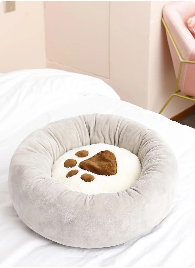 Cat Nest Winter Warm Cotton Litter Net Red Deep Sleep Winter Warm Dog Bed Cute Cat Litter Pad Pet Supplies