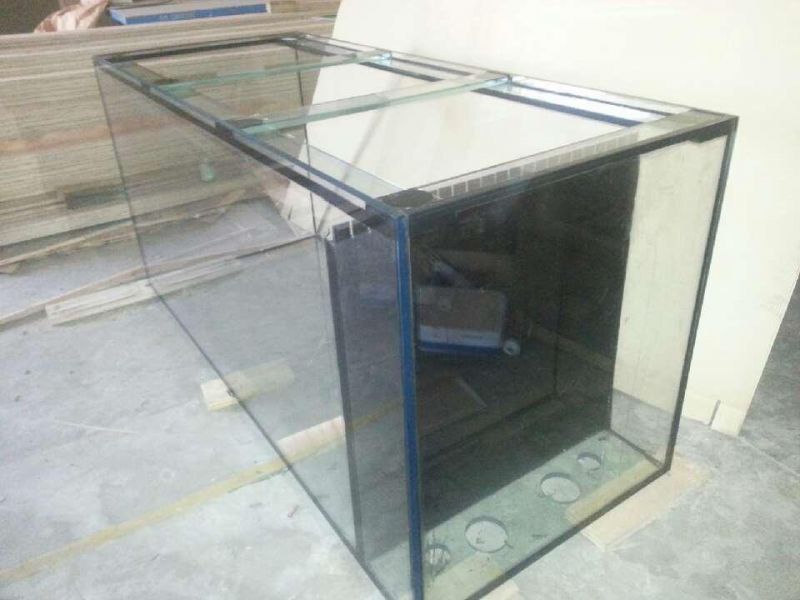 Customized Glass Aquarium for Decoration, Fish Tank