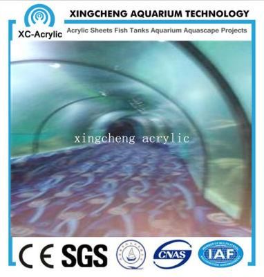 UV Transparent Oceanarium PMMA Tunnel