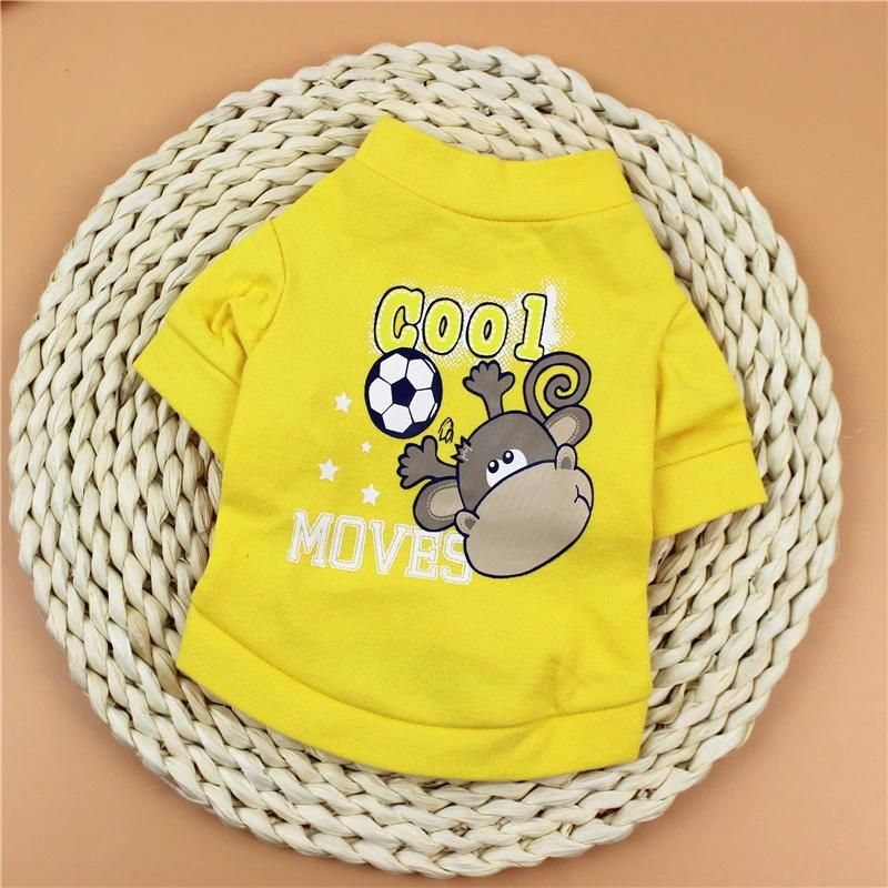 Spring and Winter Wholesale Dog Clothes Print Pet Cloth Cute Dog Cloth with Two Legs