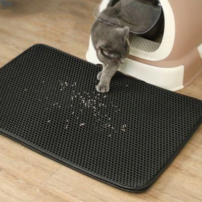 Non-Slip EVA Double Layer Pet Cat Litter Trapper Mats