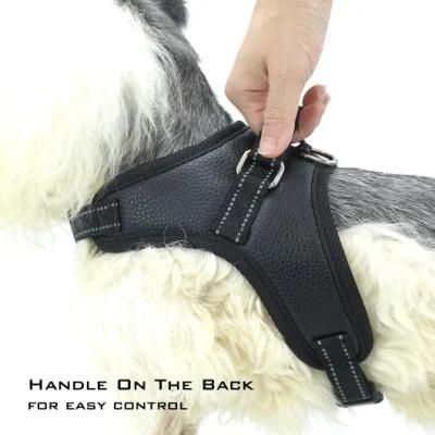 No Pull Adjustable Soft Padded Reflective Training Dog Harness