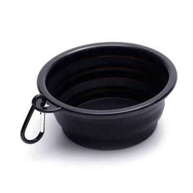 Silicone Folding Bowl Pet Bowl Portable Non-Slip Silicone Animal Dog Feeding Bowl