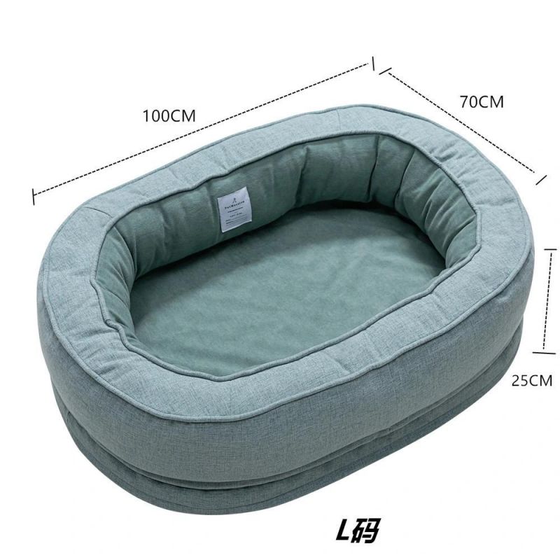 Baby Grade Orthopetic Foam Square Pet Bed for Dog