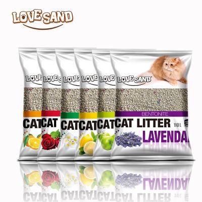 Love Sand Supply Clumping Natural Bentonite Cat Sand Pet Products