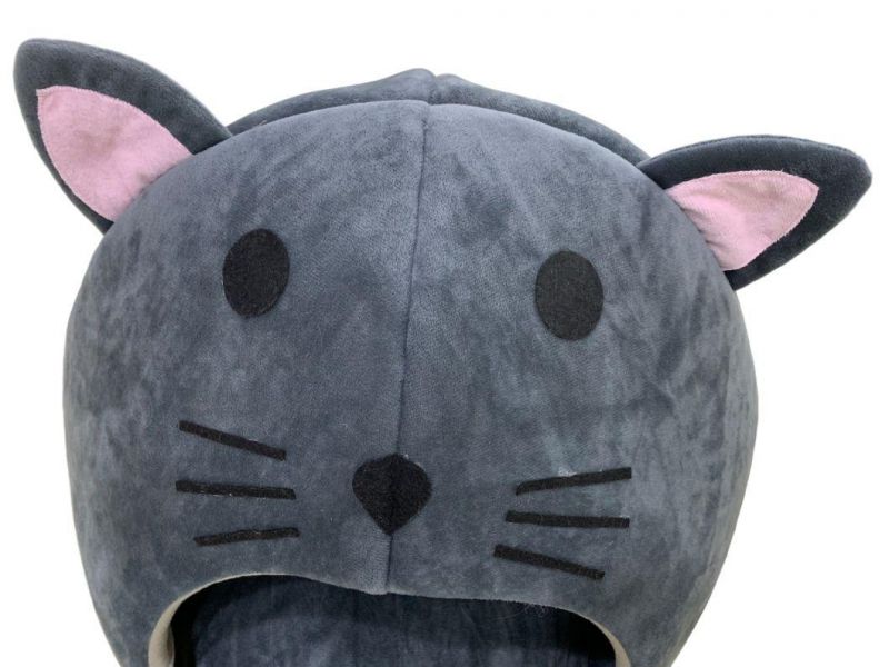 Mouse Face Grey Warm Cute Cat House