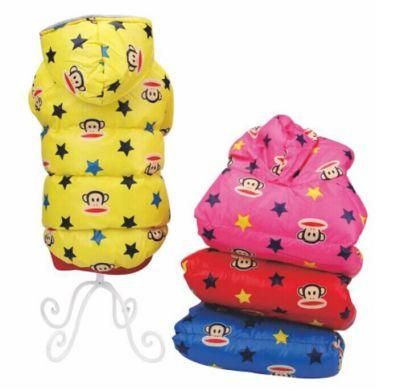 Colourful Pet Clothes Cutton Coat