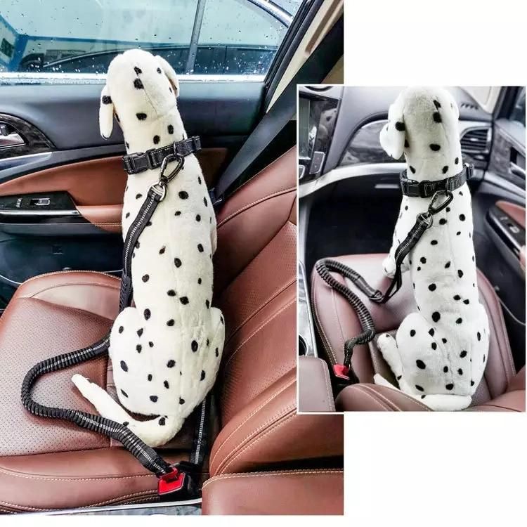 Durable Nylon Dogs Car Belt Adjustable Reflective Pet Dog Leash Harness