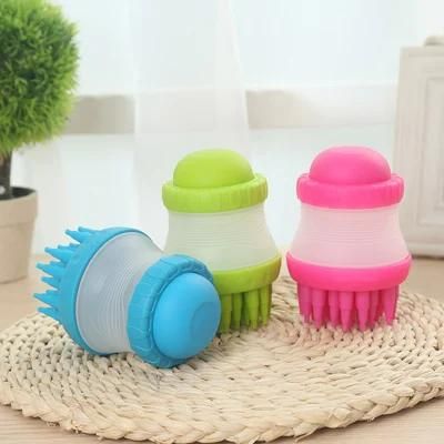 Pet Bath Brush Shower Gel Silicone Bath Cat Dog Massage Beauty Brush