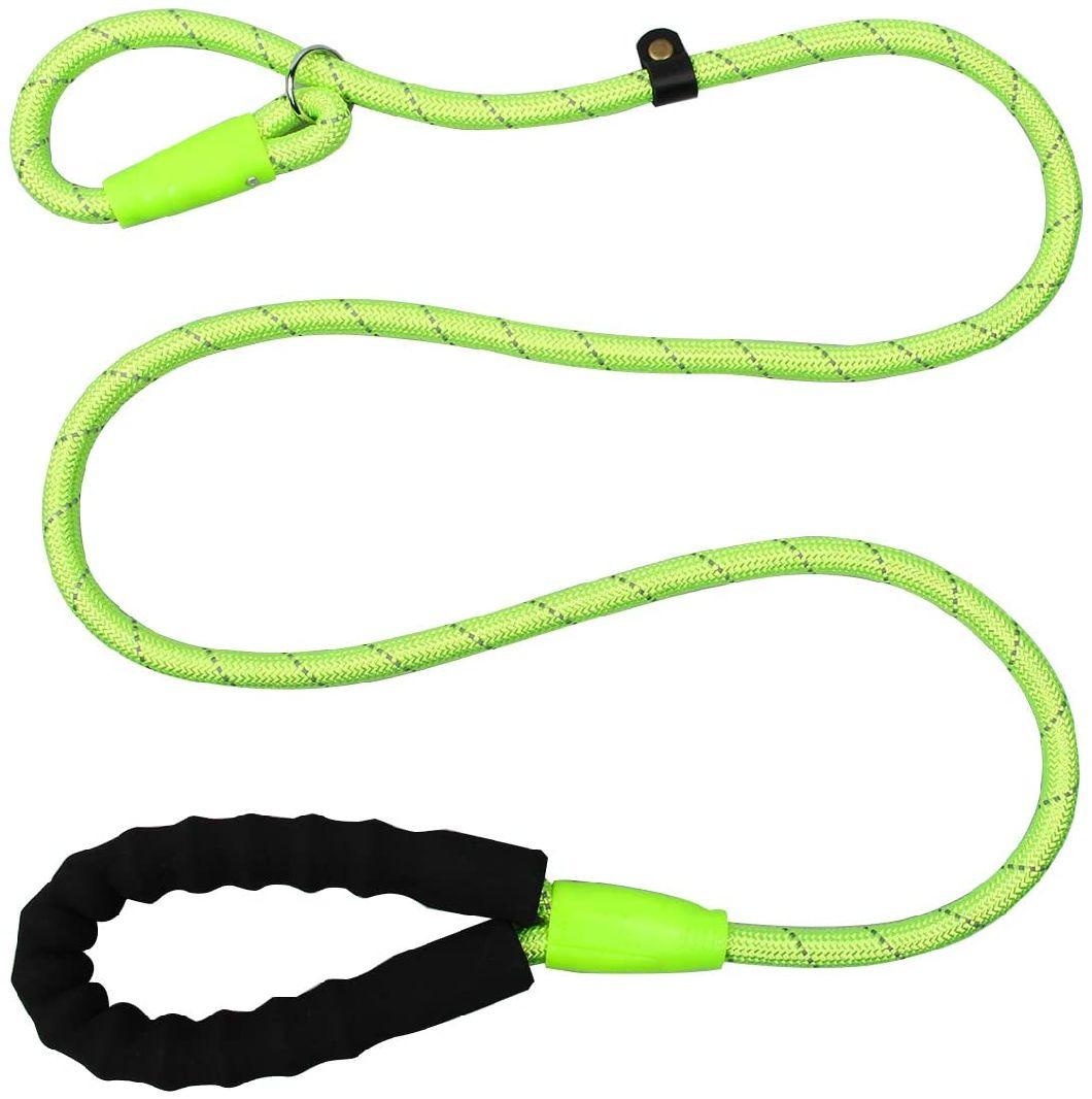 Nylon Leash with Sponge Handle Reflective Dog Lead