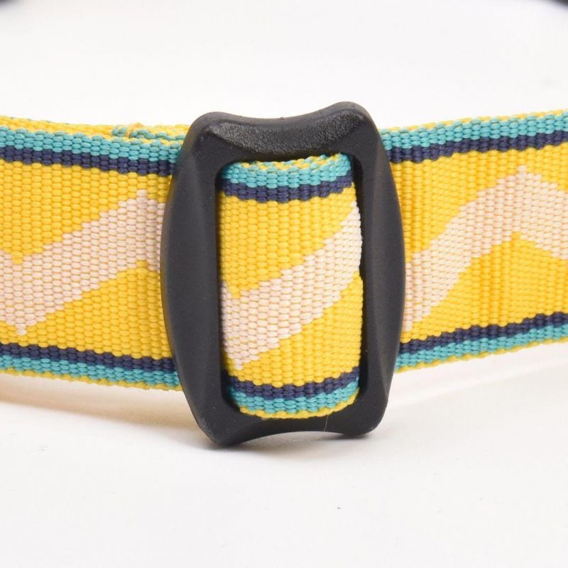 New Arrival Colorful Pet Accessories Jacquard Weave Dog Collar for Greyhound Mokofuwa