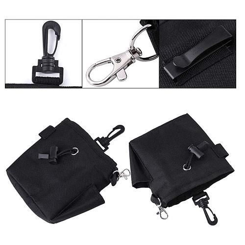 Dog Treat Bag, Pet Obedience Training Waist Pouch Small Dog Bait Holder with Poo Bags Dispenser Animal Walking Snack Container for Dogs