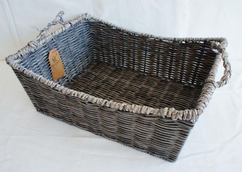 PE Rattan Hand Woven Pet Bed for Cat and Dog