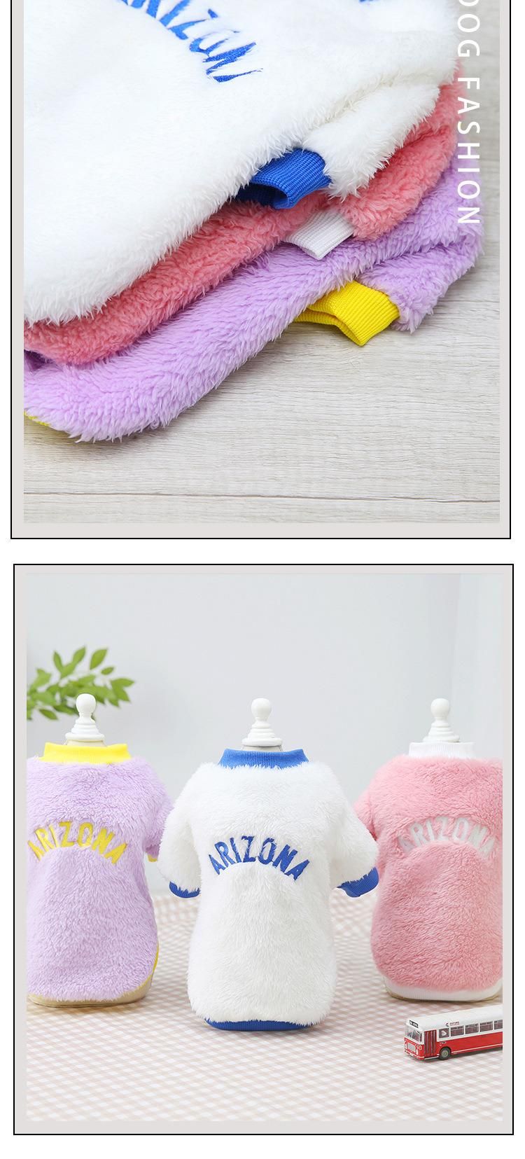 Autumn Winter New Cherry Lace Collar Sweater Small Medium Dog Spring Pet Clothes