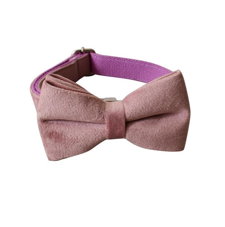 Super Soft and Durable Velvet Dog Collar Leash