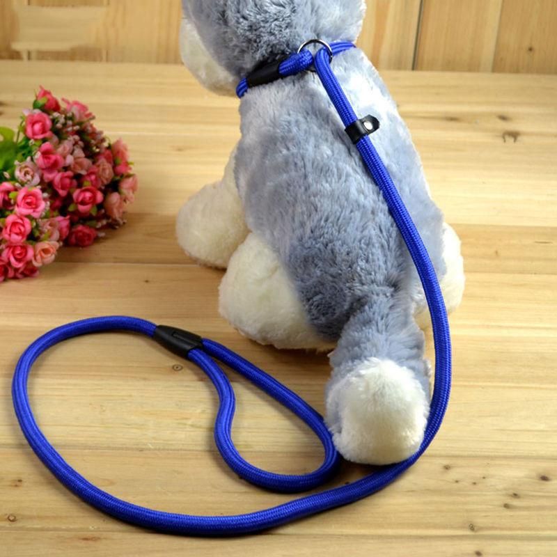 Pet Rope Nylon Leash Training Lead Adjustable Dog Harness Collar