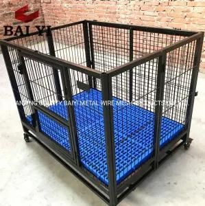 Large Outdoor Dog Kennel with Fight Guard Divider Factory Direct