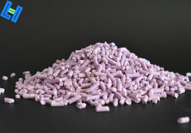Nature Tofu Cat Litter Added Lavender Scent with Hard Clump