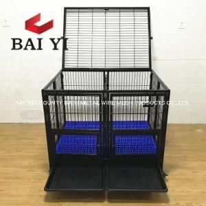 Amazon Steel Tube Pet Cages Dog Kennel Cages Wholesale