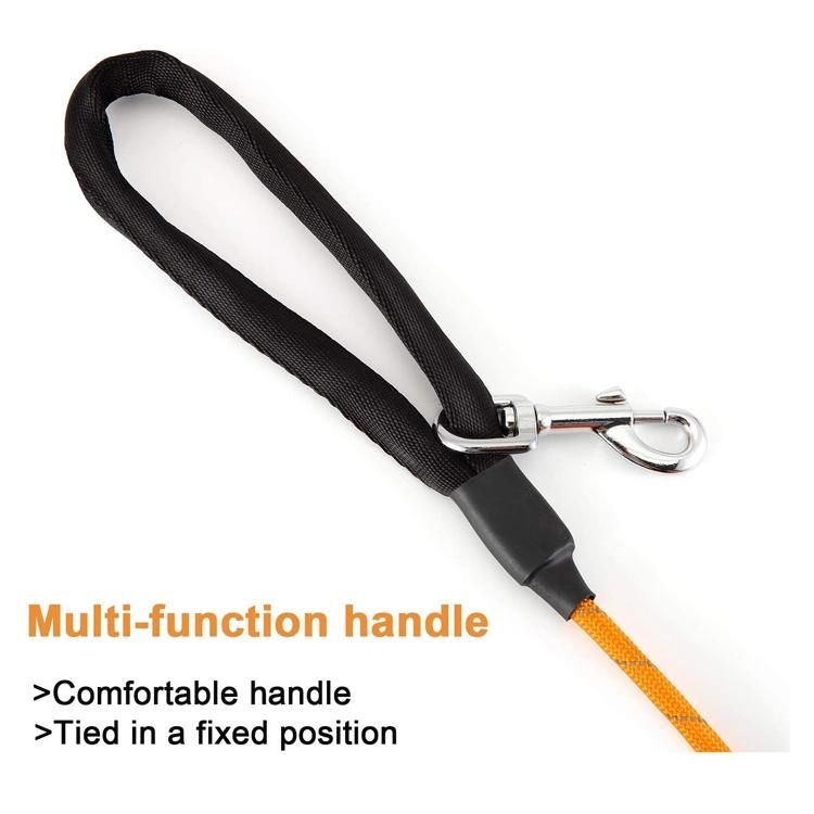 Reflective Nylon Multi-Function Handle Climbing Dog Rope Leash