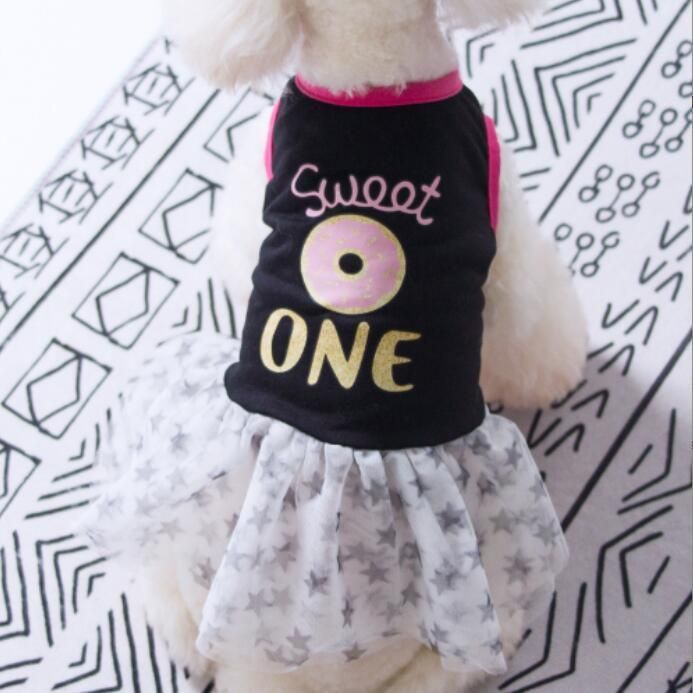 Summer Soft Comfortable Dog Dress with Multiple Designs
