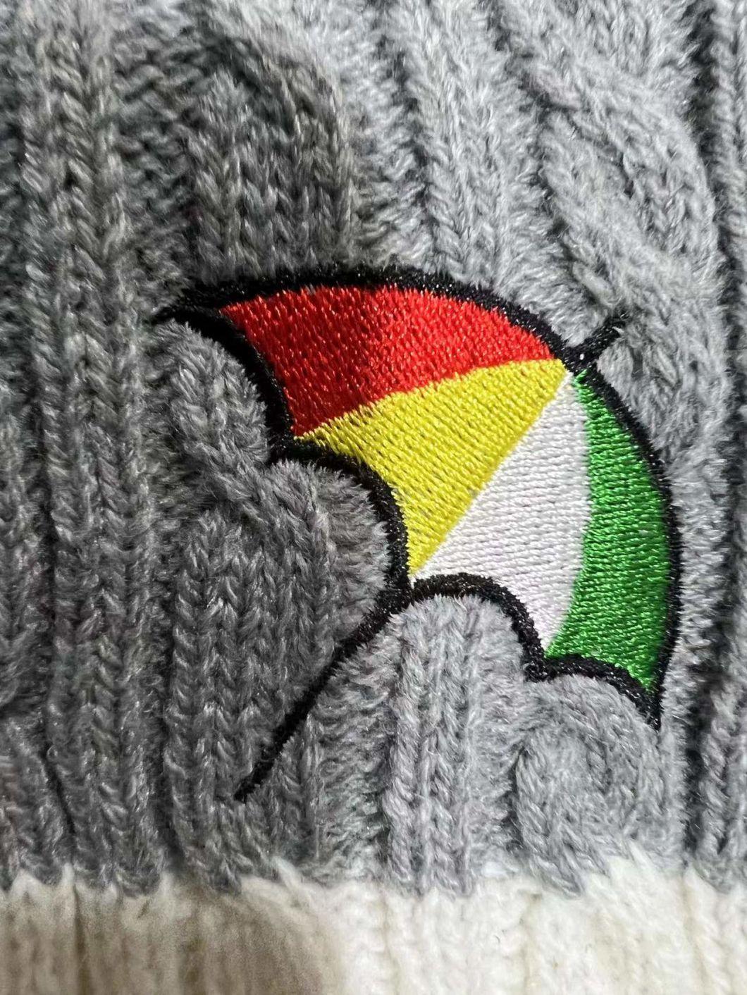Little Umbrella Embroider Dtm Pet Sweater Dog Sweater Products
