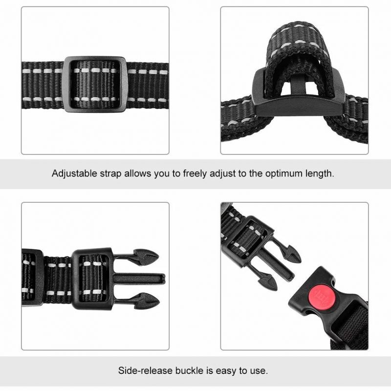 Large Dog Harness with Reflective Strip No-Pull, Adjustable and Breathable Pet Harness