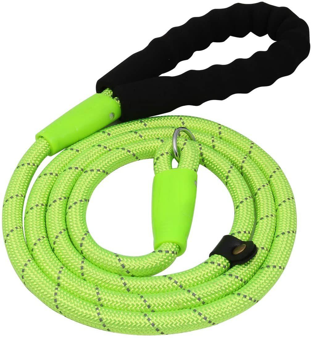 Nylon Leash with Sponge Handle Reflective Dog Lead