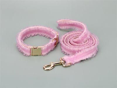 Elegant Lace Decoration Dog Collar