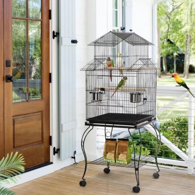 Customized OEM ODM Metal Bird Cages Big Bird Cage Large out Door