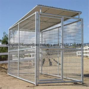Large Steel Dog Cage, Galvanized Steel Dog Cage, 6FT Dog Kennel Cage