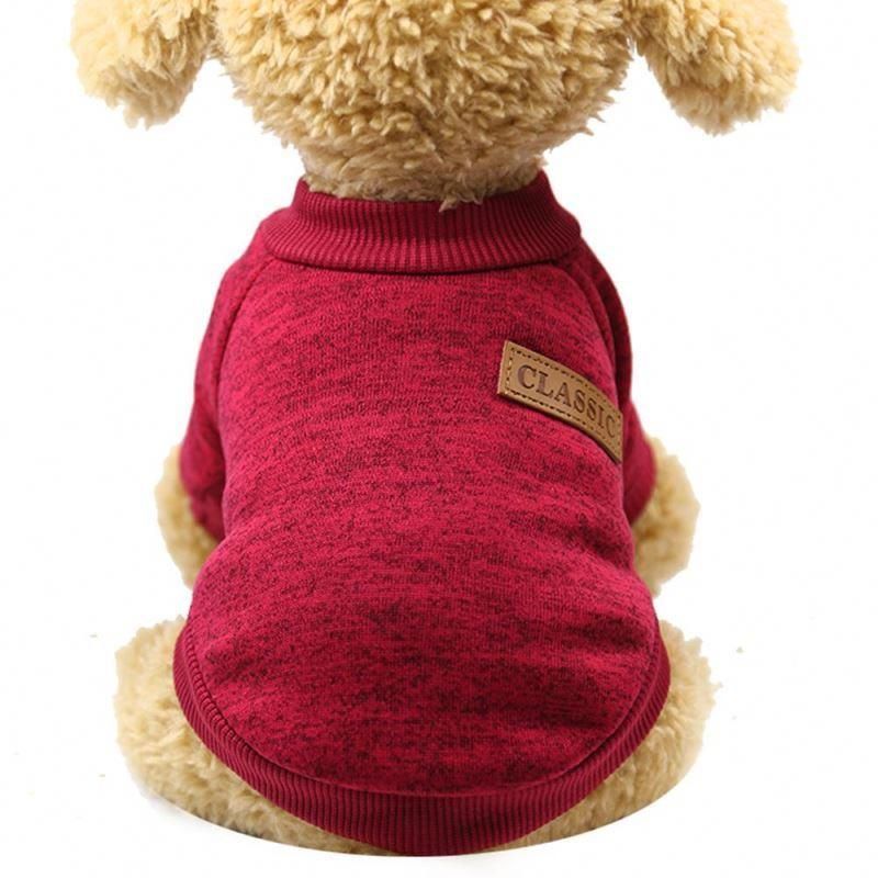 Warm Puppy Dog Cloth, Christmas Costume Cute Cotton Dress Apparel Puppy Dog Pet Cloth/