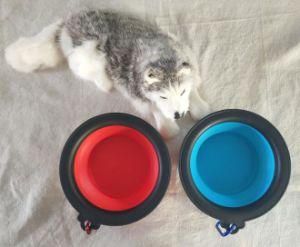 Custom Non-Toxic Durable Foldable Silicone Dog Bowl