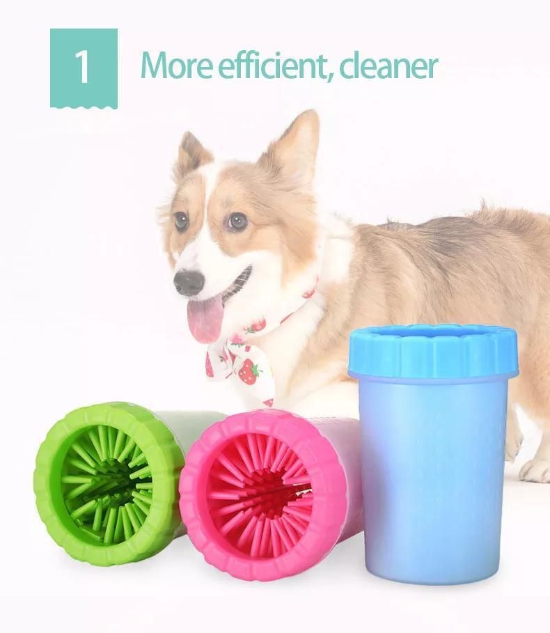 Gonjimini Pet Supplier Funny Cleaning Products Cleaner Pet Animal Wash Foot Washing Cup