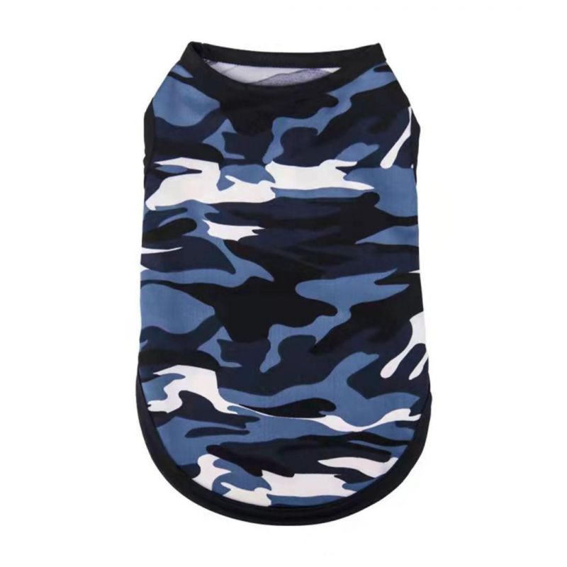 Camouflage Dog T Shirt Cool Training Pet Shirt Dog Clothes