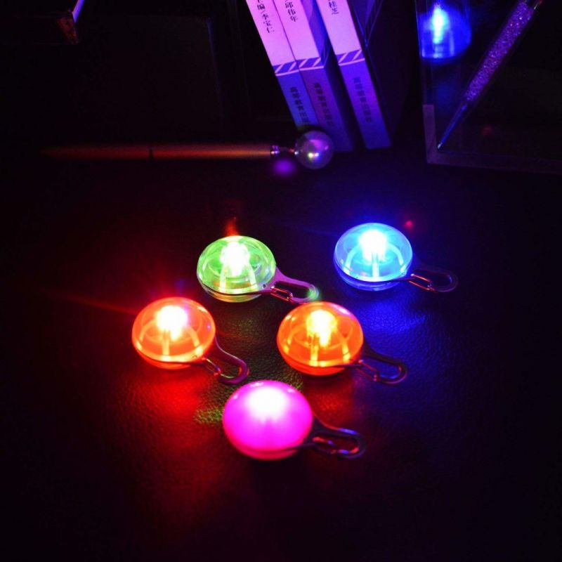 Clip-on Pet Dog Collar LED Light Dog Lights for Collars Waterproof Safety Lights of Dogs and Cats for Night Walking