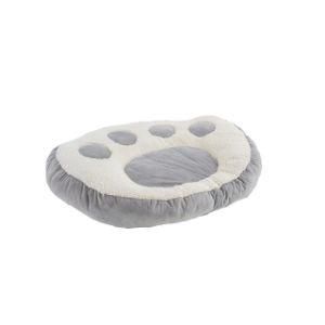 Simple Style High Quality Short Plush Super Soft Pet Bed Customize Color and Logo Circular Dog Bed Solid Donut Pet Blanket Bed