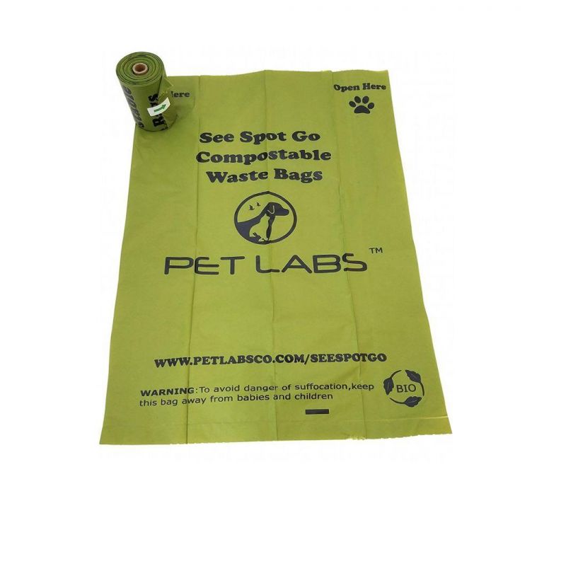 PLA Pbat Fully Compostable Disposable Poo Bag Customized Pet Biodegradable Corn Starch Dog Poop Bag
