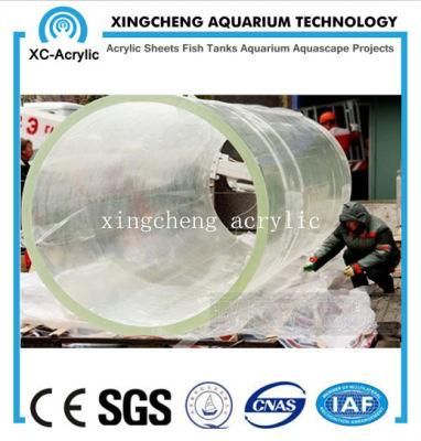 Customized Transaprent Acrylic Fish Tank of Oceanarium Project