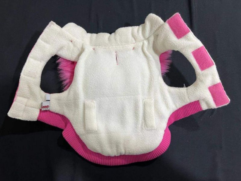 Pets Hoodie with Fur Dog Clothes Per Clothing