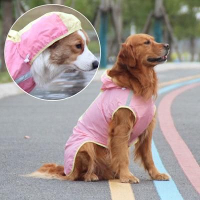 Designer Waterproof Dog Outdoor Clothes Pet Outdoor Supplies Dog Raincoat