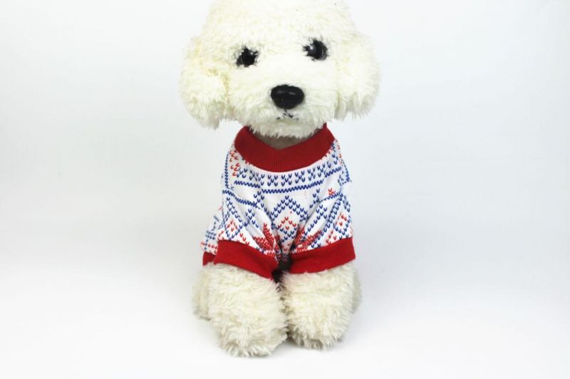 Factory Direct Sales Spring Autumn Cotton Dog Clothes Comfortable Full Print Pet Clothing Wholesale