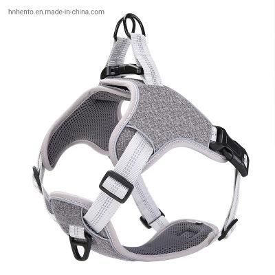 Amazon Top Seller Soft Comfortable Reflective Oxford Fabric No Pull Pet Dog Harness