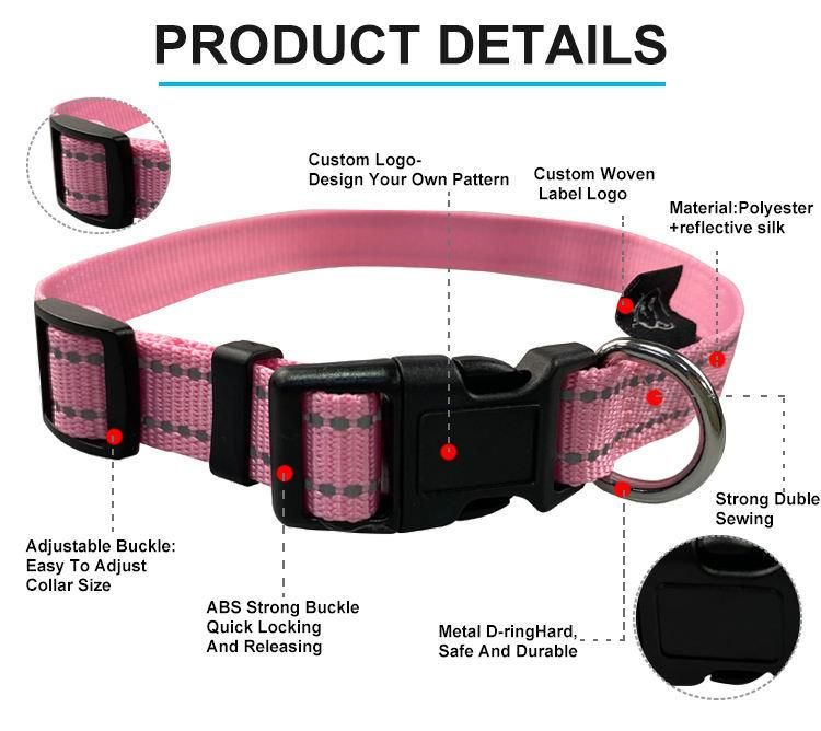 Comfort Breathable Soft Pet Harness Nylon Dog Collar Leash and Harness Set